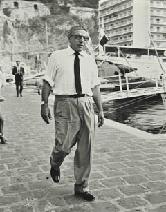 Aristote Onassis - Photo vintage b/w, années 1960