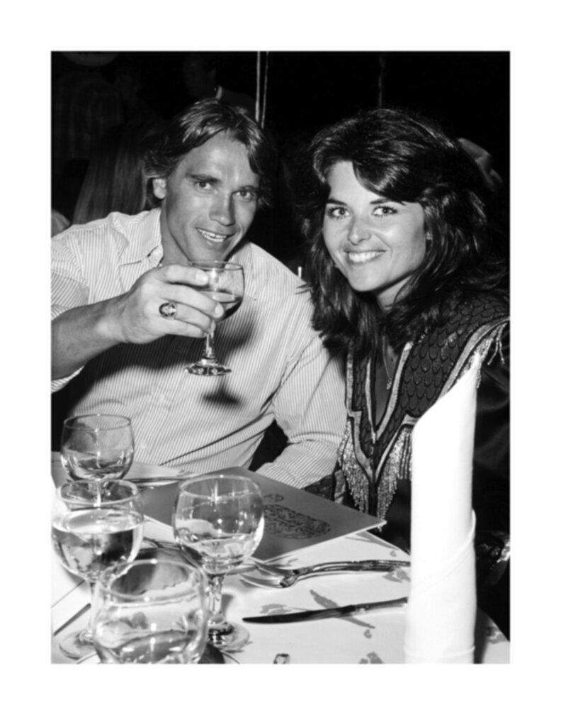 Unknown Portrait Photograph - Arnold Schwarzenegger and Maria Shriver at the 30th Annual Boomtown Party