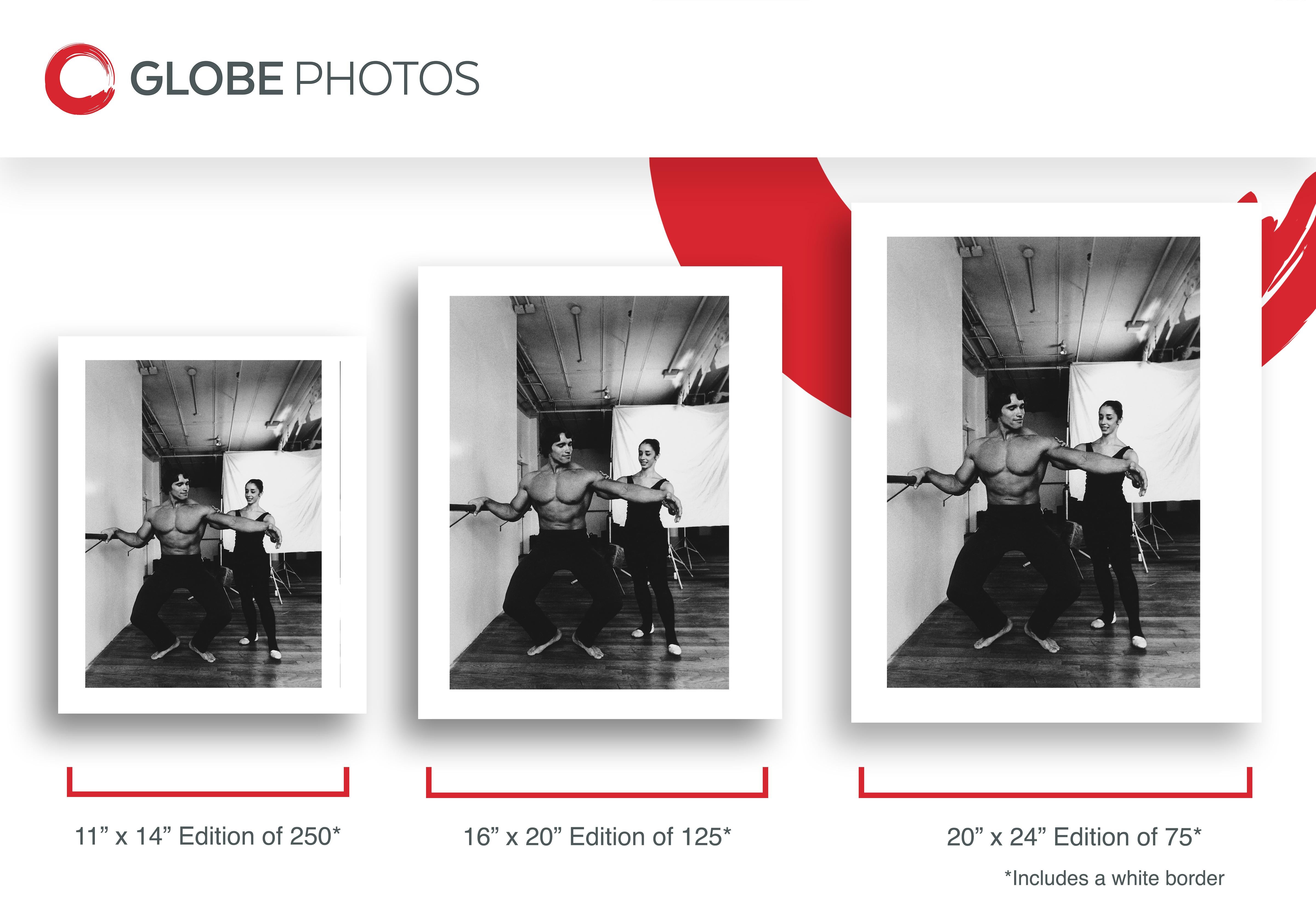 Arnold Schwarzenegger: Ballet Culturista - Photograph Contemporáneo de Unknown