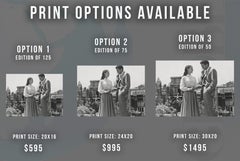 Audrey Hepburn and Gregory Peck in Roman Holiday Globe Photos Fine Art Print