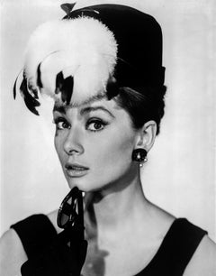 Vintage Audrey Hepburn Breakfast at Tiffany's Feather Hat