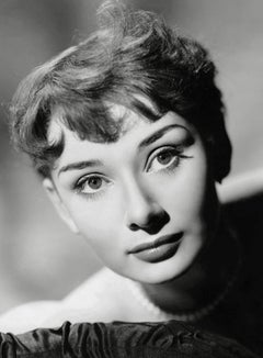 Audrey Hepburn: Elegance in the Studio Globe Photos Fine Art Print