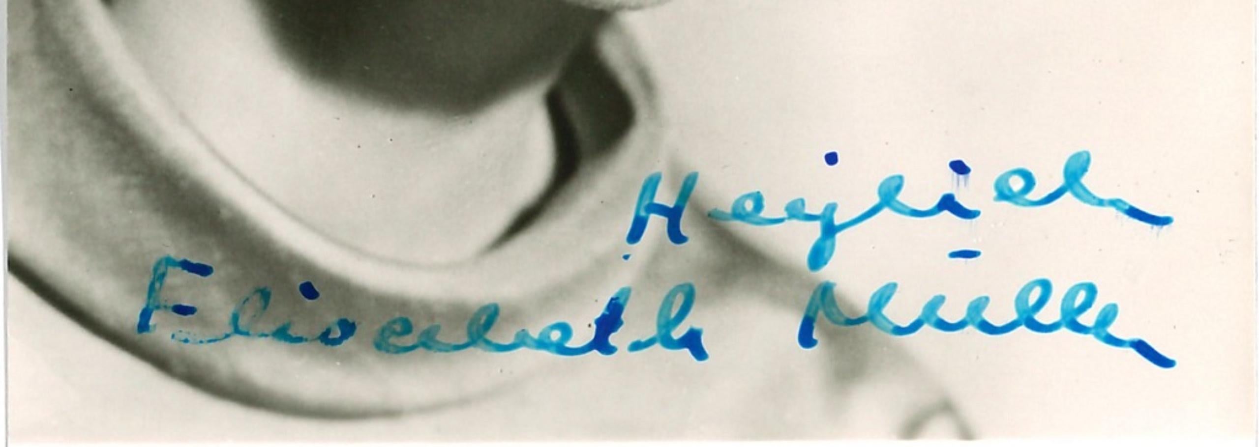 Autographed Portrait of Elisabeth Müller - 1960s - Photograph by Unknown