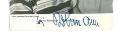 Autographed Portrait of H. Rühmann und O. Grimm - Vintage b/w Postcard - 1950s