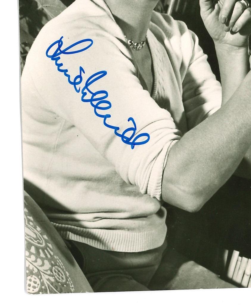 Autographed Portrait of Luise Ullrich - 1960s - Photograph by Unknown