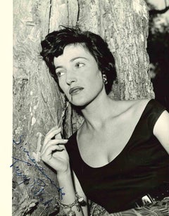 Autographed Portrait of Teresa Pellati - Vintage Photo - 1970s