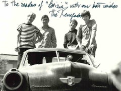 Autographed Portrait of The Renegades - Vintage Photo - 1960s