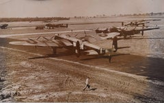 Avro Lancaster Bomber VN-N R5689 original press photograph 1942 for Aeroplane