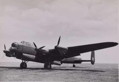 Avro Lancaster HK543 original 1945 silver gelatin press photograph World War 2