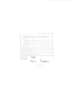 Awesome 60's Fashion Vintage Original Photograph