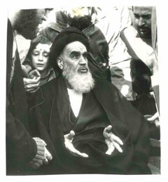 Ajatollah Khomeini   - Fotografie - 1970er Jahre