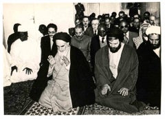 Ayatollah Khomeini - Photo vintage, années 1970