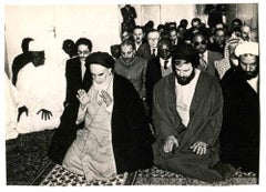 Ayatollah Khomeini – Vintage-Foto – 1970er Jahre