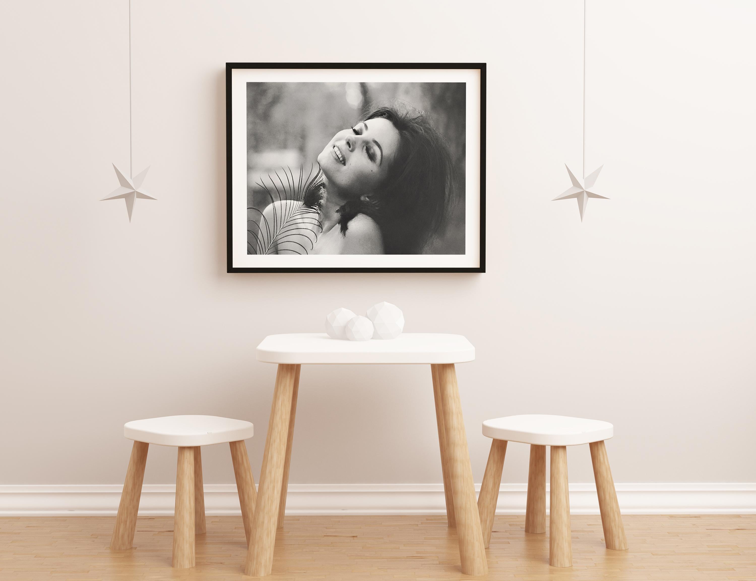 Barbara Parkins: Valley of the Dolls Star Fine Art Print - Gray Portrait Photograph by Unknown