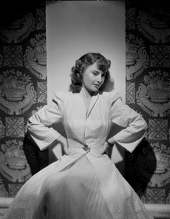 Barbara Stanwyck Dramatic Studio Portrait Fine Art Print