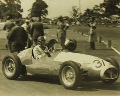 Baron Emmanuel 'Toulo' de Graffenried British Grand Prix 1953