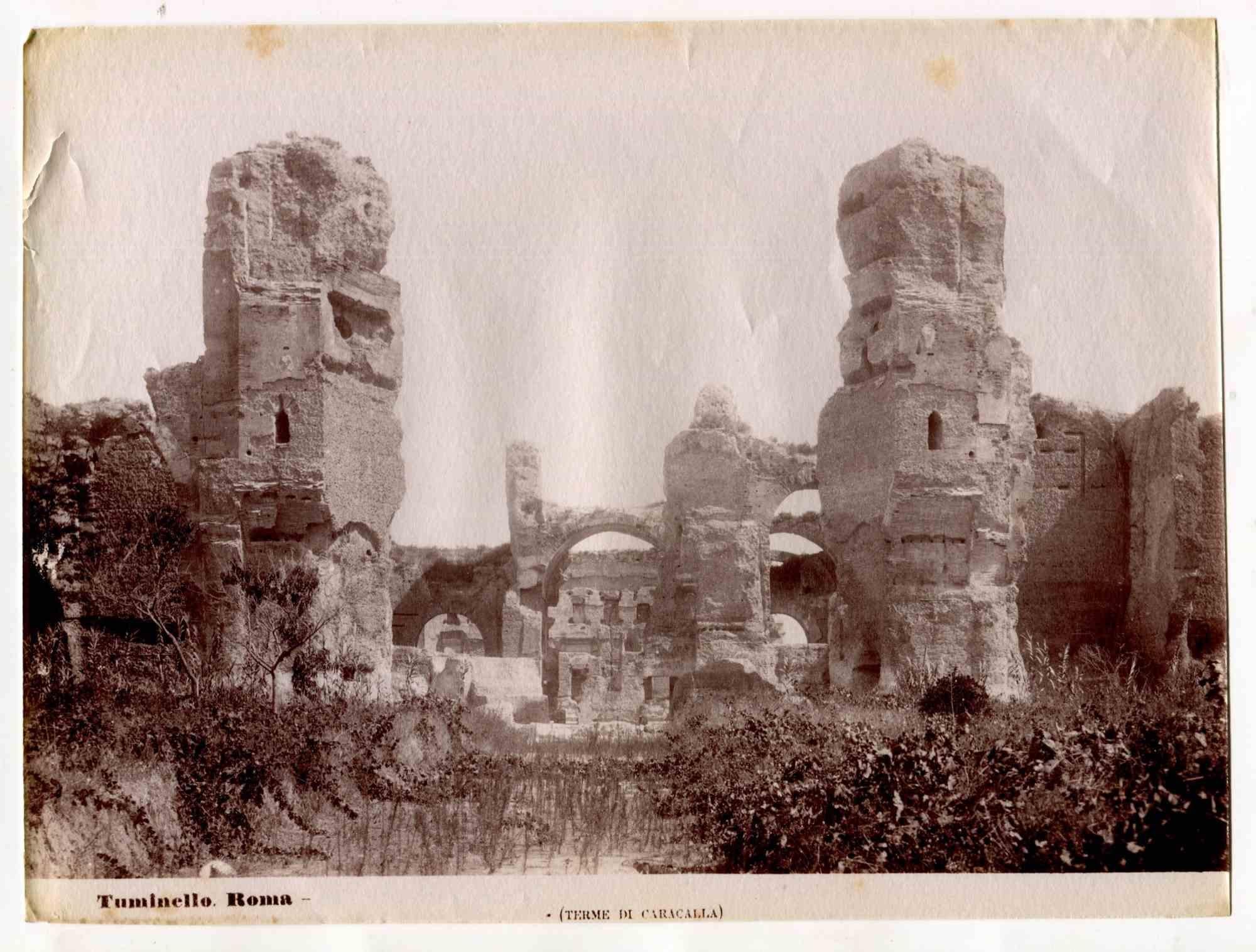 Unknown Figurative Photograph - Baths of Caracalla - Vintage Photo - Early 20th Century