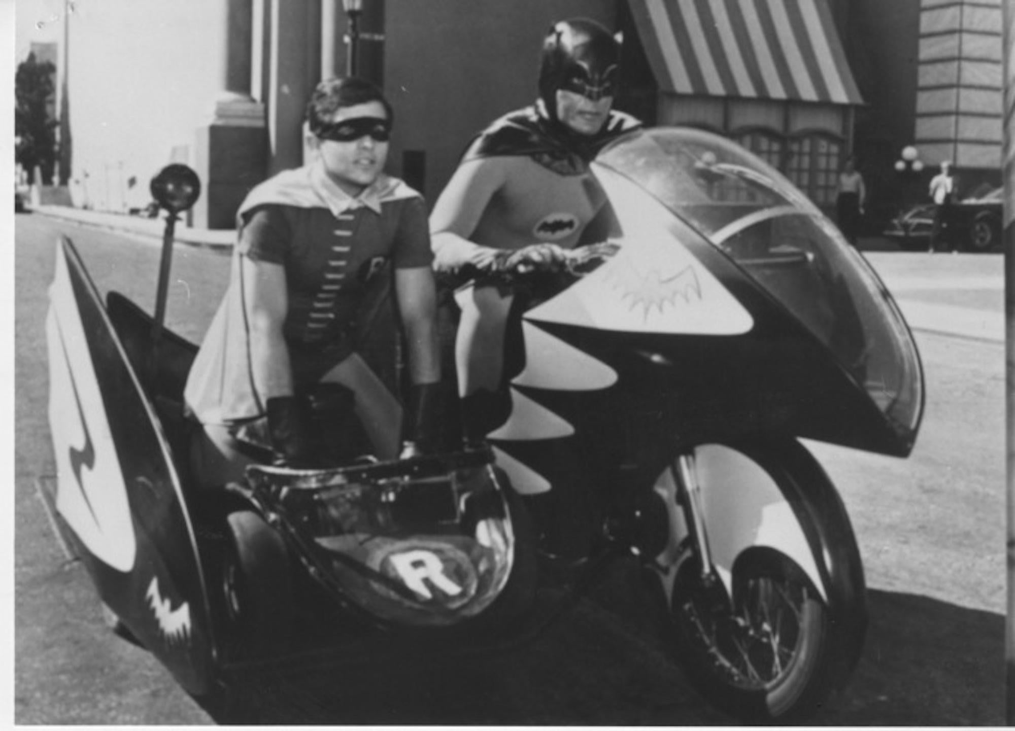 Unknown Figurative Photograph - Batman and Robin, Batman TV Series- Vintage Photo -1960s