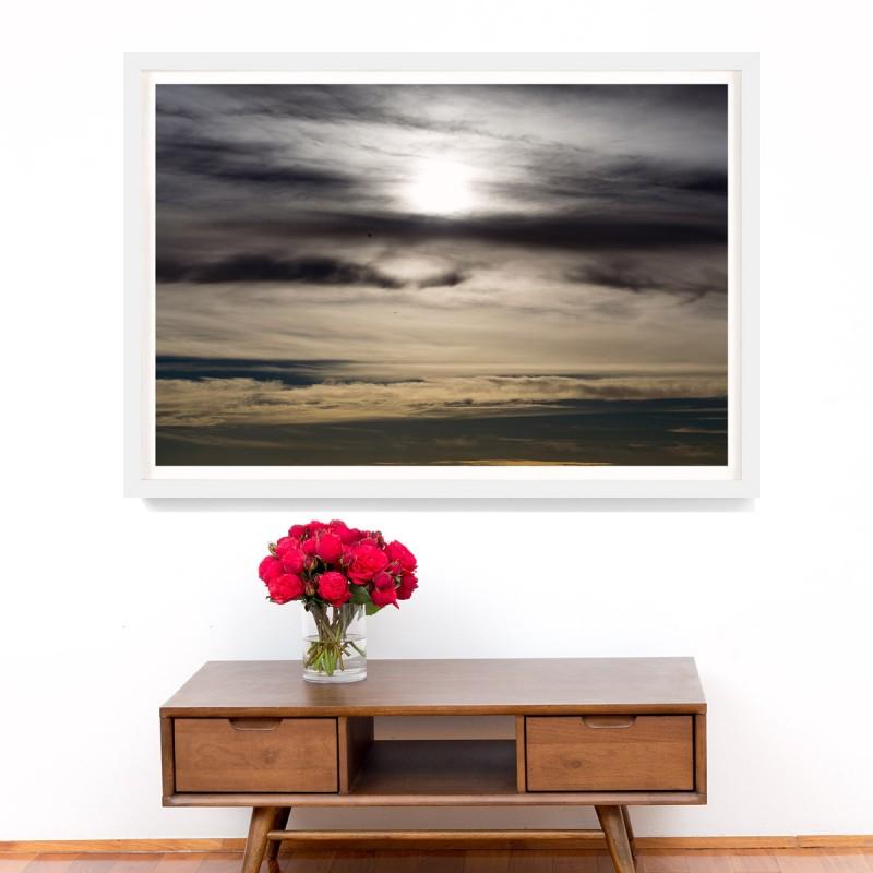 Unknown Landscape Photograph - Beach Life no. 25, giclee print, framed