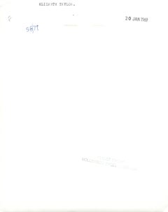 Beautiful Elizabeth Taylor Vintage Original Photograph