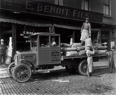 Benoit Fils - Épreuve d'art archivistique, noir et blanc, Montréal, Clydesdale