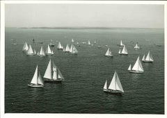 Bermuda Race in High Point of U.S. - Vintage Photograph - Mid 20th Century