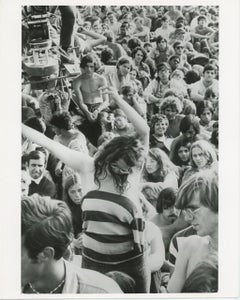 Bethel New York Woodstock Festival 1969 Crowd Shot