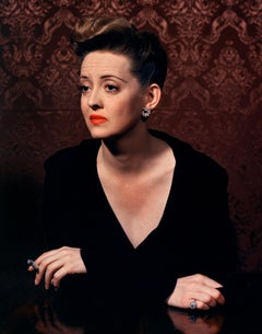 Bette Davis Classic Glamour in Color Globe Photos Fine Art Print