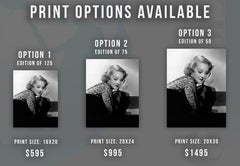 Bette Davis Glamour Looking Down Globe Photos Fine Art Print