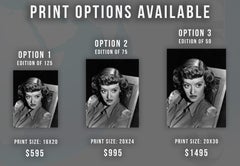 Bette Davis "In This Our Life" Globe Photos Fine Art Print
