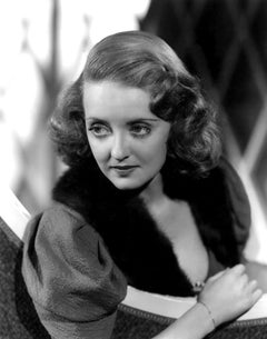 Bette Davis Posed Elegantly in the Studio Globe Photos Fine Art Print