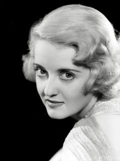 Bette Davis Stunning Gaze Globe Photos Fine Art Print