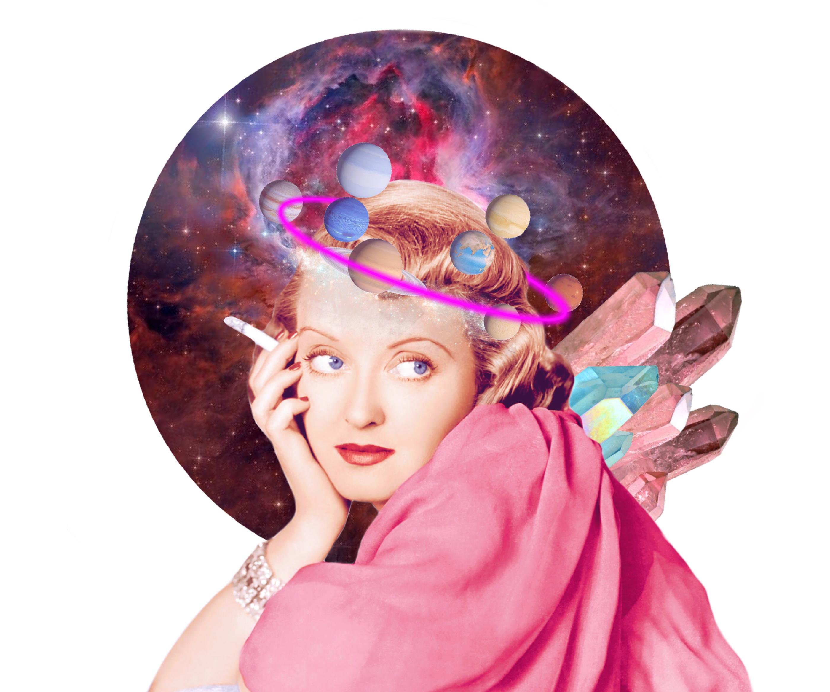 Bette, Out of This World - Mixed Media Art by Unknown