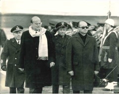 Bettino Craxi with General Jaruzelsky - Photo- 1980s