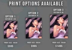 Billie Holiday on Stage Fine Art Print