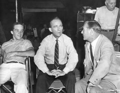 Bing Crosby and Son on the Set of "Anything Goes" Vintage Original Photograph