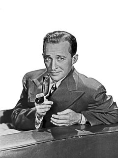 Vintage Bing Crosby Smoking Fine Art Print