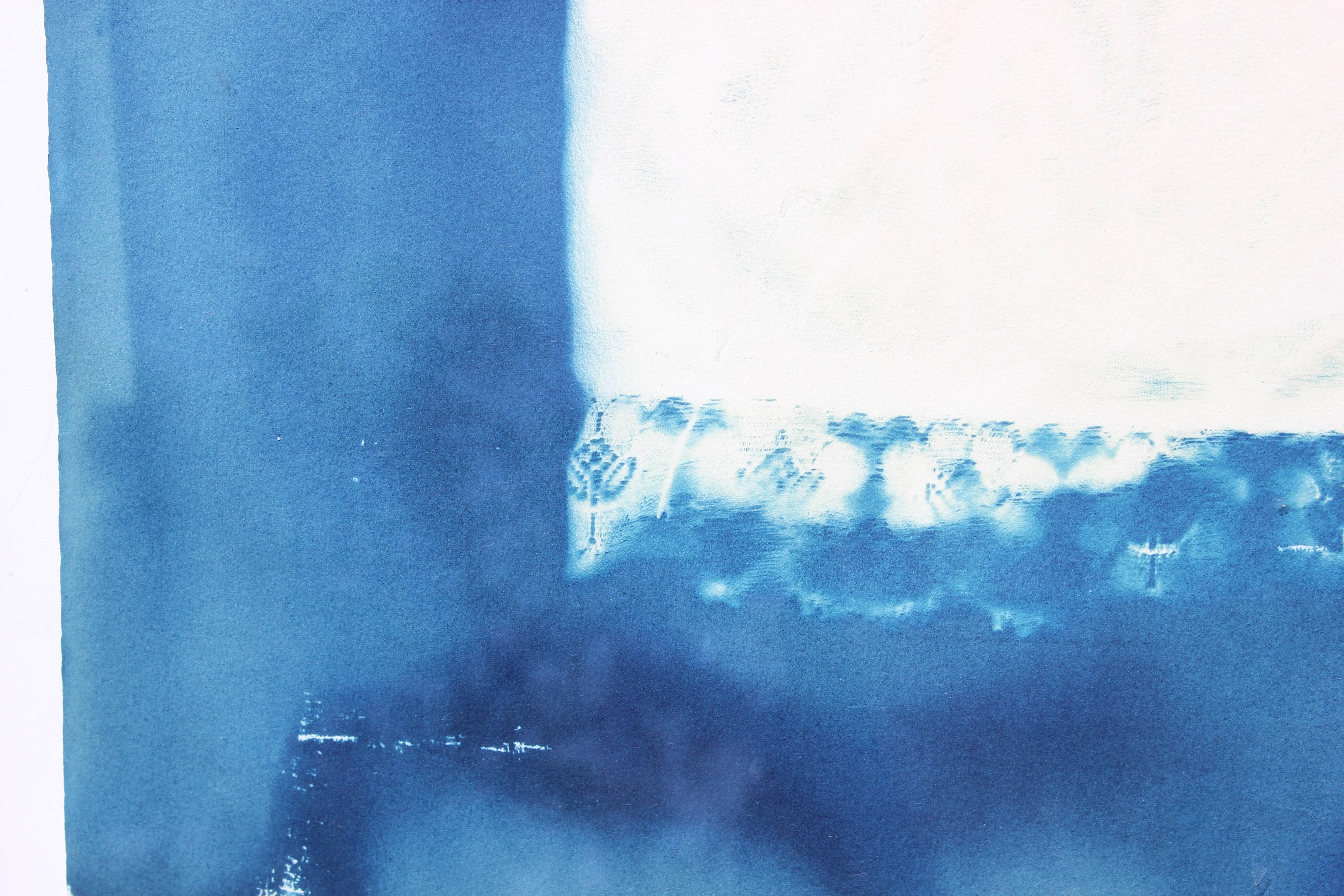 photogram cyanotype