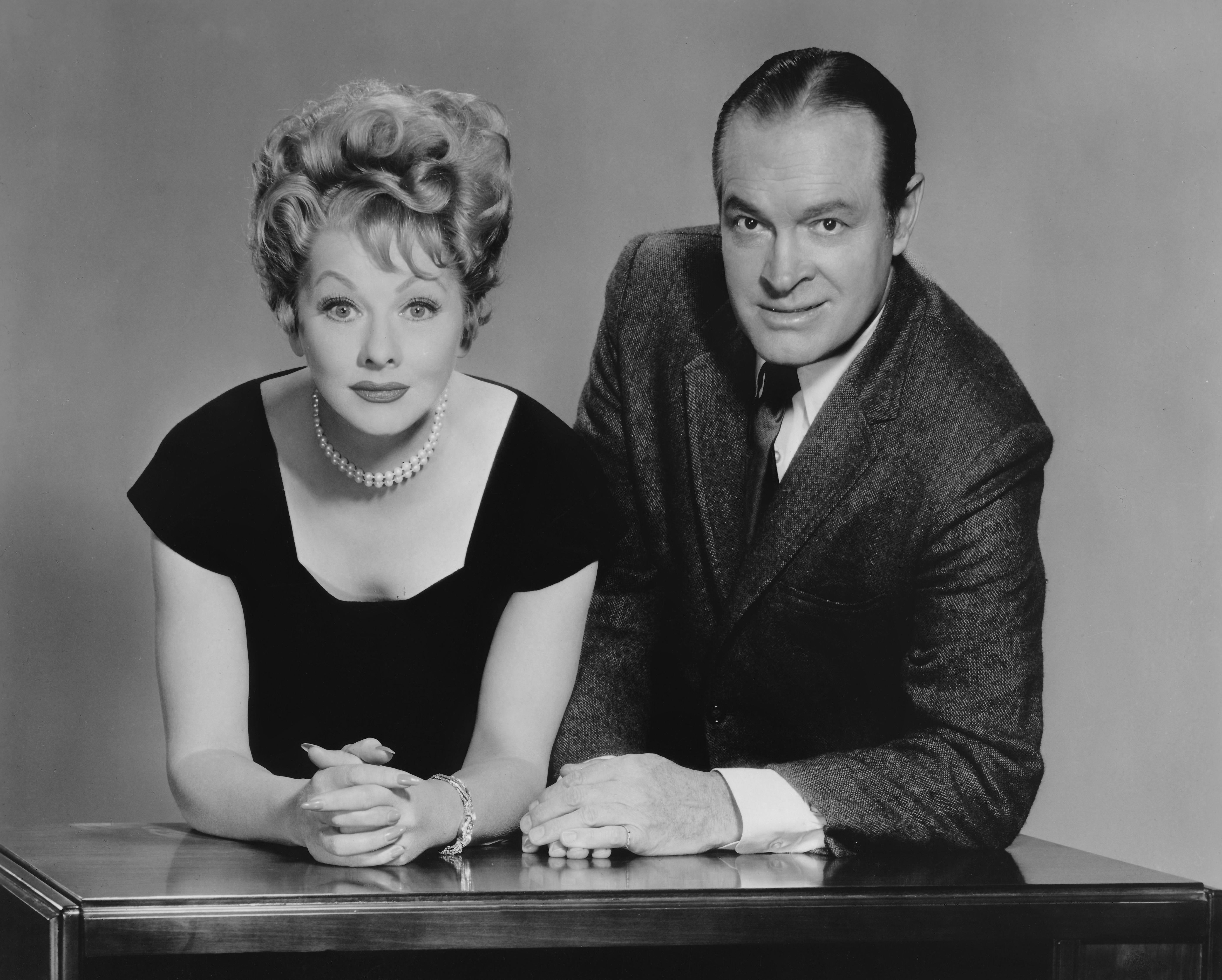 Unknown Portrait Photograph - Bob Hope and Lucille Ball Fine Art Print