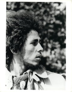 Bob Marley Striking Profile Portrait Vintage Original Photograph