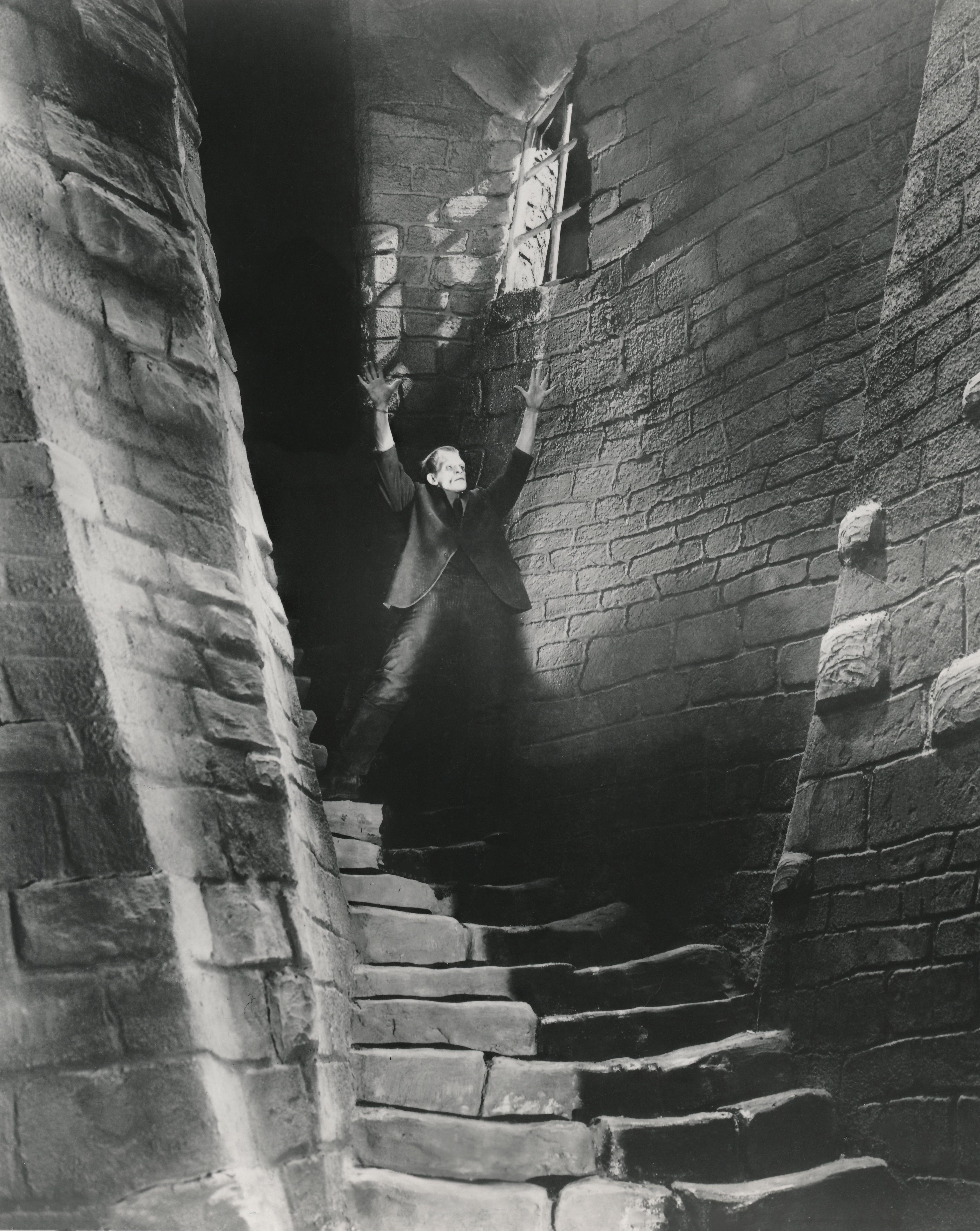 Unknown Black and White Photograph - Boris Karloff as Frankenstein Fine Art Print
