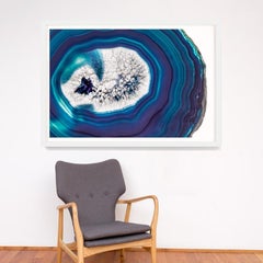 Bright Geodes no. 4, giclee print, framed
