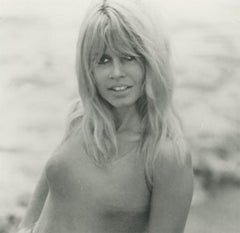 Brigitte Bardot Photoshoot Circa 1970's Press Print