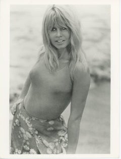 Vintage Brigitte Bardot Photoshoot Circa 1970's Press Print