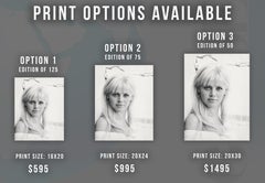 Britt Ekland: Sexy Bond Babe as a Young Actress Fine Art Print