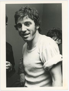 Bruce Springsteen Backtage Portrait Circa 1980