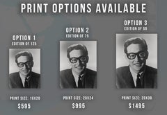 Buddy Holly Smiling Fine Art Print