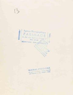 Burned Car - Vintage Photograph - 1960