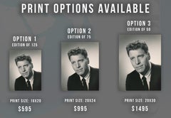 Burt Lancaster Classical Studio Portrait Fine Art Print