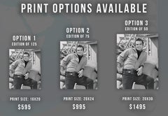 Burt Reynolds in Western Fine Art Print